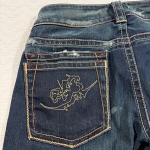 1921 Western Glove Works Bootcut Jeans Wmn 28/34 (30x30) Japan Denim Embroidered